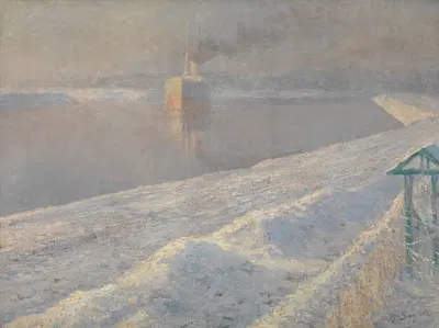 Зимняя буря by Жорж Леон Эрнест Бюйс — digital art print download