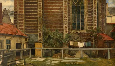 Капелла Грации в Антверпене by Анри де Бракелер, 1866 — digital art print download
