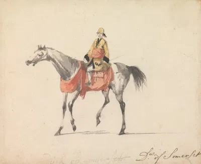 The Duke of Somerset on Horseback by Питер Тиллеманс — digital art print download