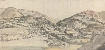 The Vale of Llangollen by Питер Тиллеманс — digital art print download