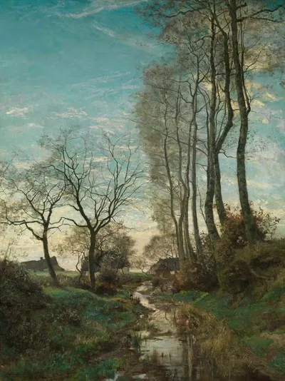 Долина Иосафата в Шарбек by Ипполит Буленжер, 1868 — digital art print download