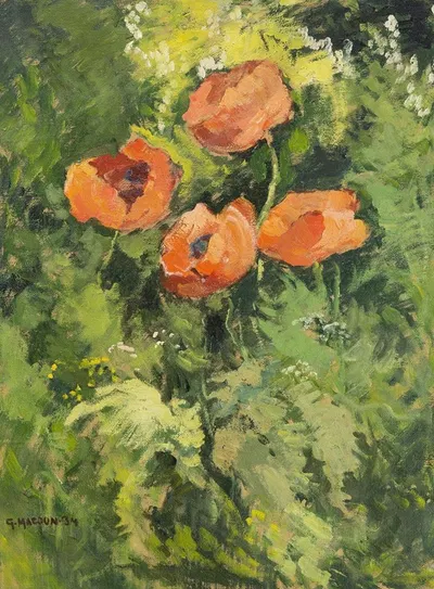 Wild Poppies by Густав Макаун — digital art print download