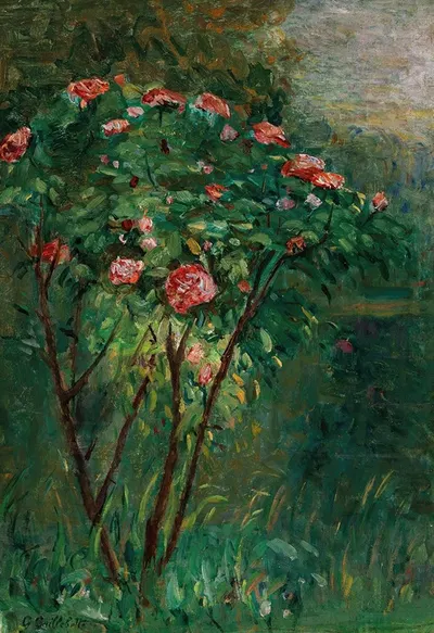 Le rosier fleuri by Гюстав Каййботт — digital art print download