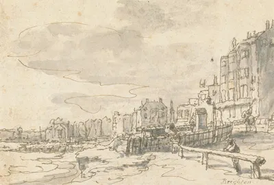 The Front at Brighton by Филип Джеймс де Лутербург — digital art print download