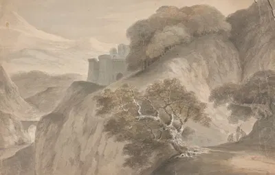 Castle of Udolpho by Rev. William Warren Porter — digital art print download