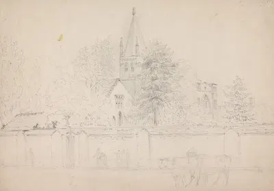 Christ Church Cathedral, Oxford by Rev. William Warren Porter — digital art print download