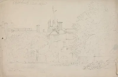 Christ Church College, Oxford by Rev. William Warren Porter — digital art print download
