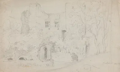 Goodrich Castle by Rev. William Warren Porter — digital art print download