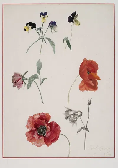 Blumen by Josef Lauer — digital art print download