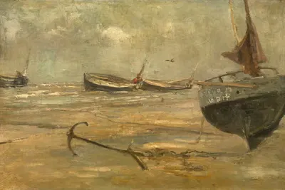 After the Catching of Fish by Louis Artan — digital art print download