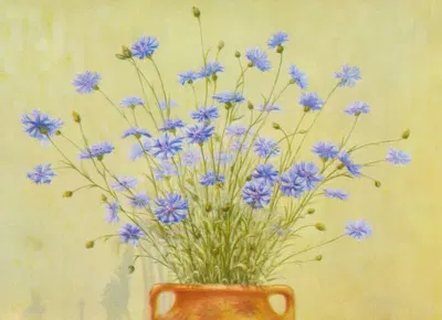 Cornflower by Lafayette F. Cargill, 1937 — digital art print download