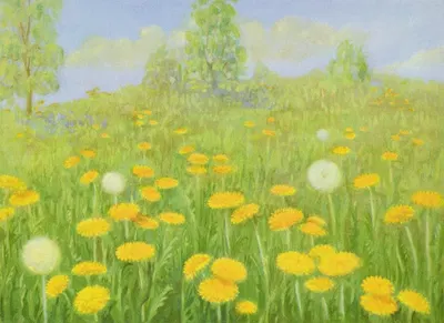 Dandelion by Lafayette F. Cargill, 1937 — digital art print download
