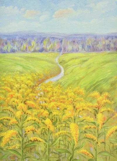 Goldenrod by Lafayette F. Cargill, 1937 — digital art print download