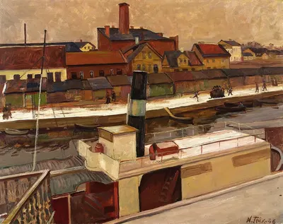 Вид на Тарту by Николай Триик, 1936 — digital art print download