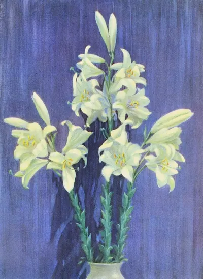 Madonna Lily by Lafayette F. Cargill, 1937 — digital art print download