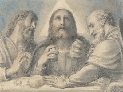 Supper at Emmaus by Ричард Косвэй — digital art print download