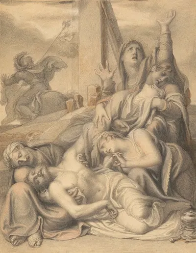 The Deposition by Ричард Косвэй — digital art print download