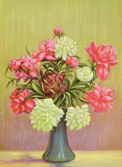 Peony by Lafayette F. Cargill, 1937 — digital art print download