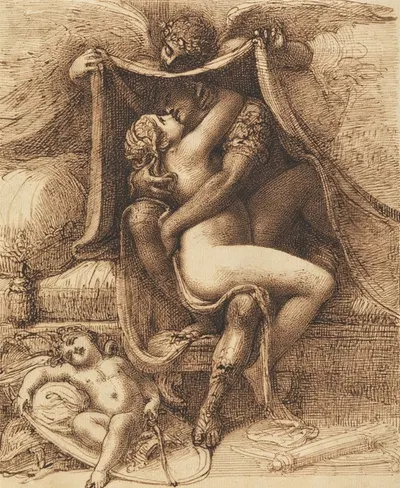 Venus and Mars by Ричард Косвэй — digital art print download