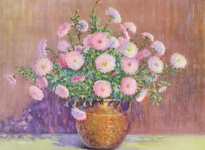 Pompon Chrysanthemum by Lafayette F. Cargill, 1937 — digital art print download