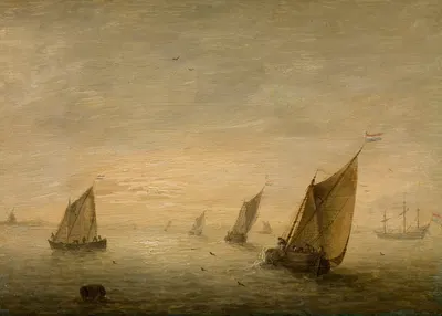 Calm Sea by Simon de Vlieger — digital art print download