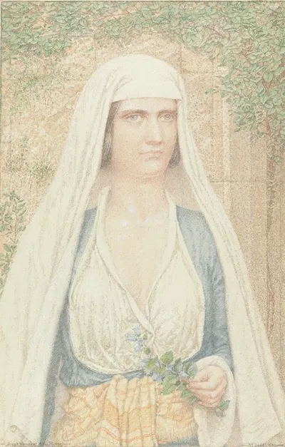 Greek Woman of Asia Minor by Ричард Дадд, 1880 — digital art print download
