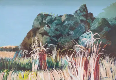 Landscape by Tiit Pääsuke, 1972 — digital art print download