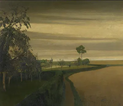 Конец мрачного дня by Валериус де Саделер, 1907 — digital art print download