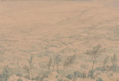 Reminiscence of Mountain Scenery in Caria, near Mylasa, Asia Minor by Richard Dadd, 1857 — digital art print download