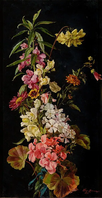 Flowers by Мария Класс-Казановская, 1895 — digital art print download