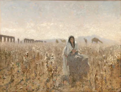 Акведук в Загуане by Адольф Меккель фон Хемсбах, 1891 — digital art print download