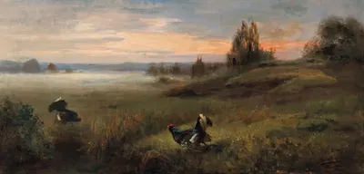 Беркхунбалц by Антон Вайнбергер, 1903 — digital art print download