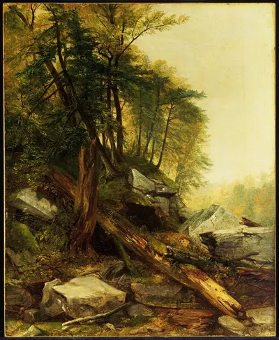 Kaaterskill Landscape by Asher Brown Durand, 1850 — digital art print download