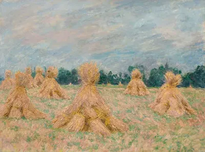 La Moisson (Les Moyettes) by Blanche Hoschedé-Monet — digital art print download