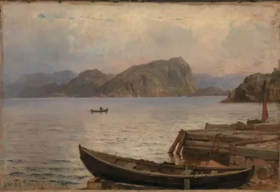 Свинёр by Карл Фредерик Сёренсен, 1873 — digital art print download