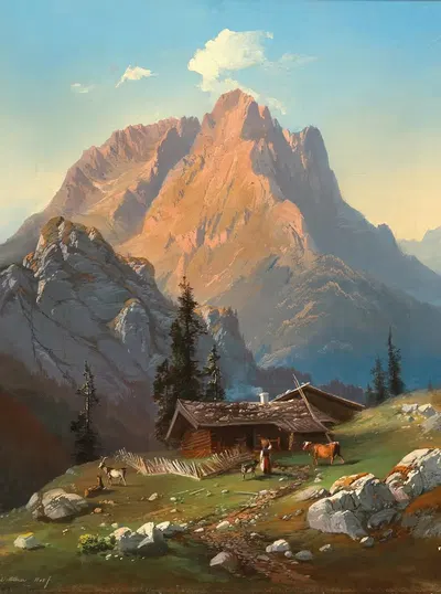 Staufen by Carl Millner — digital art print download