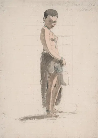 Korah Girl with a Jar by Самуэль Даниэль, 1802 — digital art print download