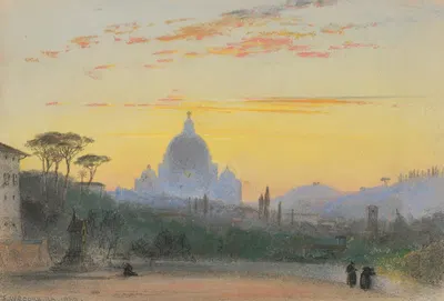Рим by Эдвард Уильям Кук, 1868 — digital art print download