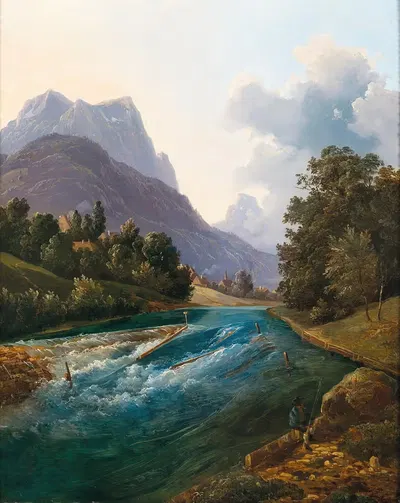 Дикие воды by Франц Штайнфельд — digital art print download