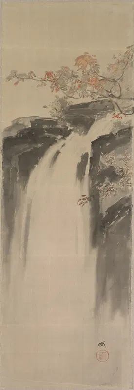 Водопад by Ёсита Хироши, 1924 — digital art print download