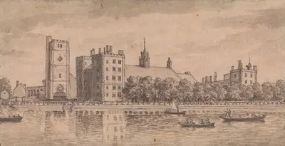Lambeth Palace by Samuel Wale — digital art print download