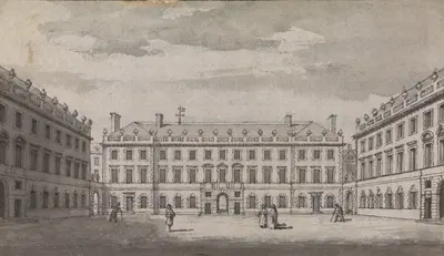 St. Bartholomews Hospital by Samuel Wale — digital art print download