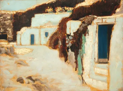 Голубые двери на Понце by Герман Урбан, 1911 — digital art print download