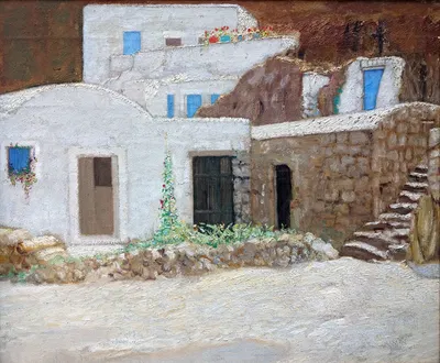 Голубые двери на Понце by Герман Урбан, 1910 — digital art print download