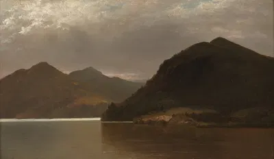 Lake George by John Frederick Kensett — digital art print download
