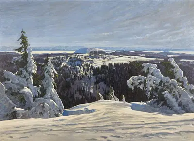 Вид на Герцогенхорн by Карл Юлий Вильгельм Хейлманн, 1924 — digital art print download