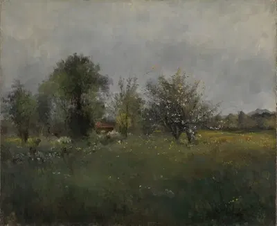 Пейзаж by Леон-Жермен Пелуз, 1860-1891 — digital art print download