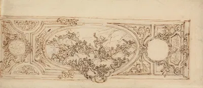 Design for a Ceiling. by Sir James Thornhill — digital art print download
