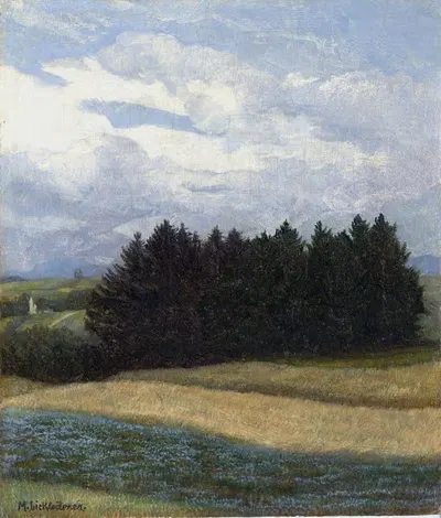 У Стефанскирхен by Михаэль Ликледерер, 1919 — digital art print download