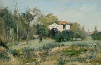 La Maison Blanche, Bois de Meudon by Stanislas Lépine — digital art print download
